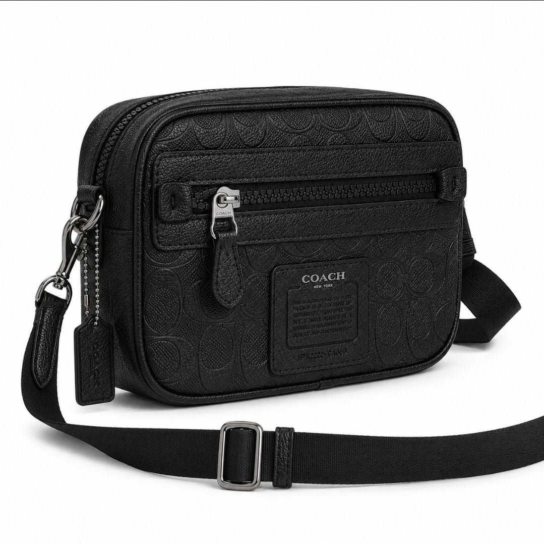 Crossbody Hombre negra