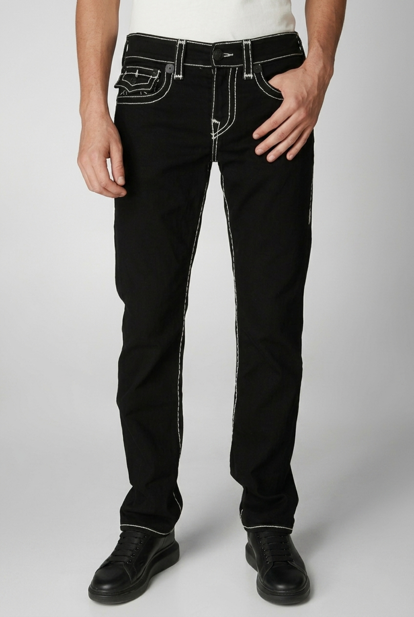 True Religion - White Embroidery