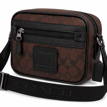 Crossbody bolso Hombre cafe